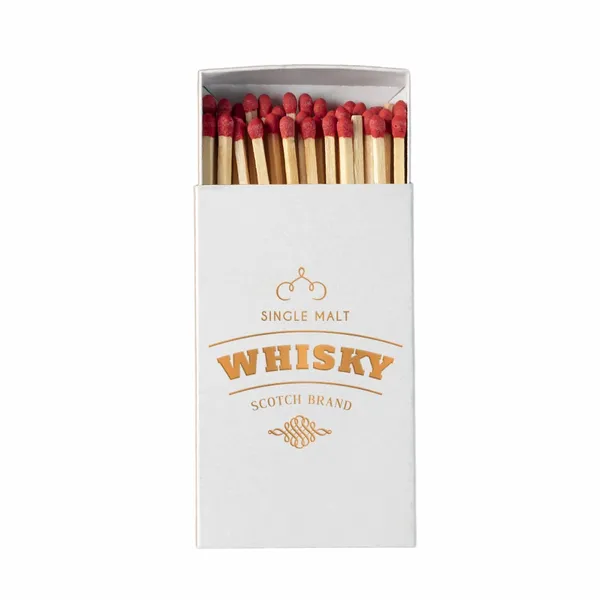 Foil-Stamped Matchboxes