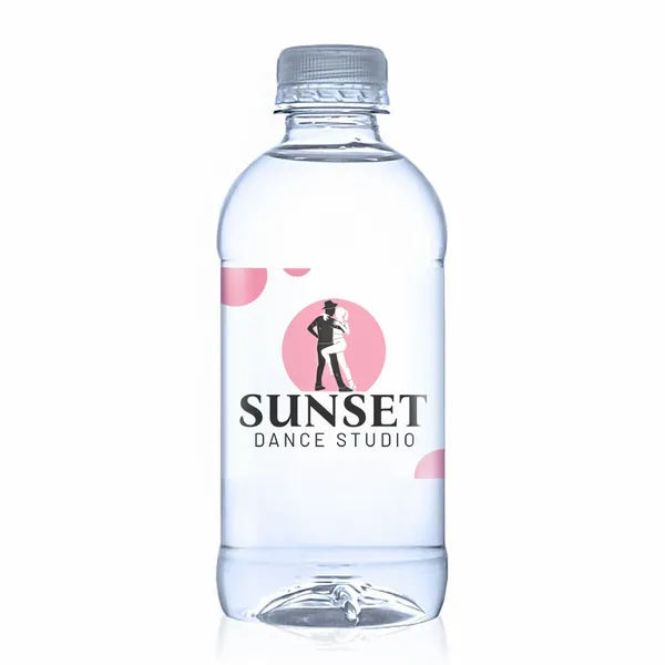 12 oz Bottled Water - Custom Patch Factory