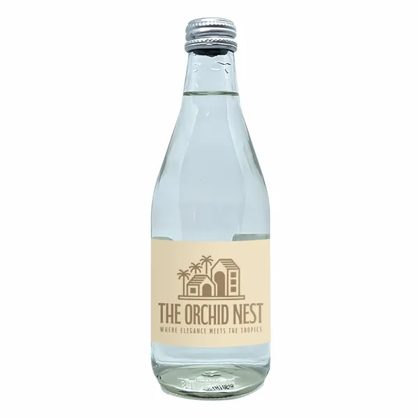 12 oz Glass Water Bottle (GLA12) - Custom Patch Factory