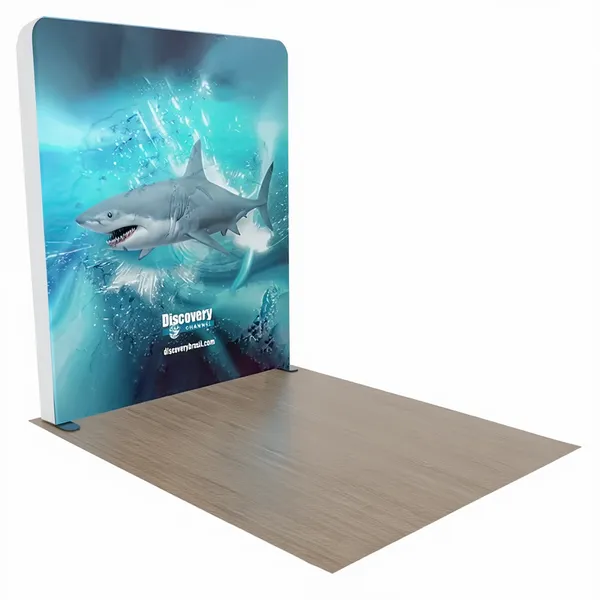 Custom Backlit Trade Show Display Tension Fabric 8' x 8' - Custom Patch Factory