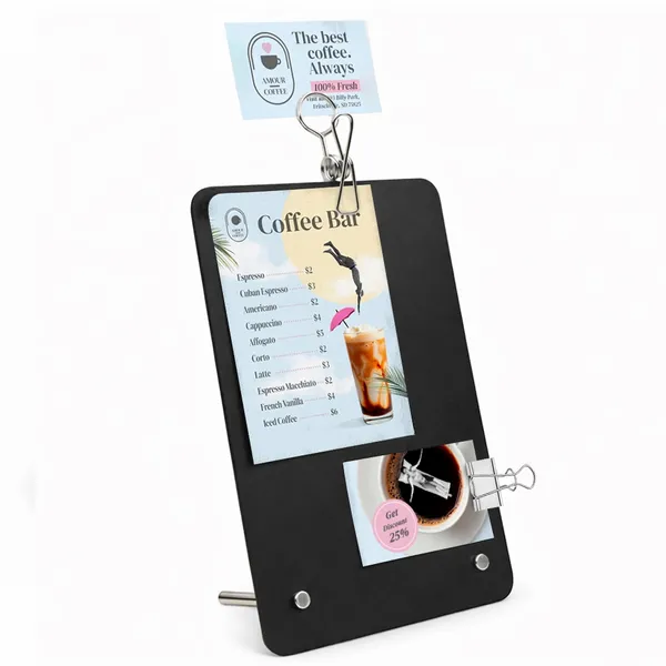 Metal Desk Display - Custom Patch Factory