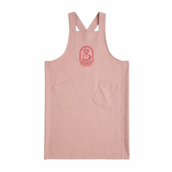 Soft-Touch Linen Aprons - Custom Patch Factory