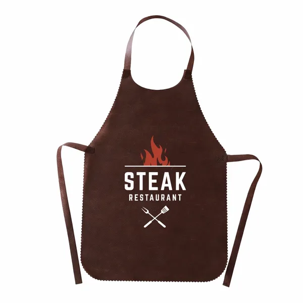 Safe-Serve Disposable Shield Aprons - Custom Patch Factory