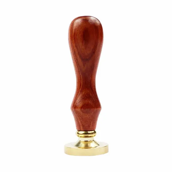 Pearwood Handle Wax Seal Stamps