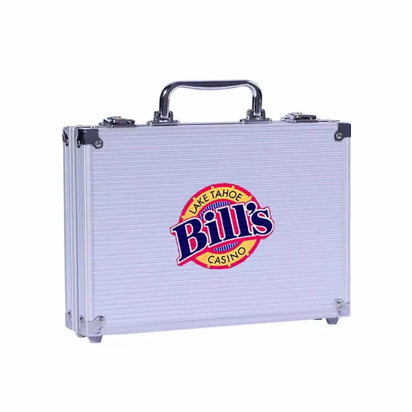 100ct Aluminum Poker Chip Cases