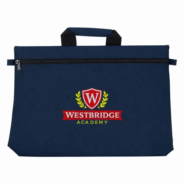 Polyester Zippered Document Bags