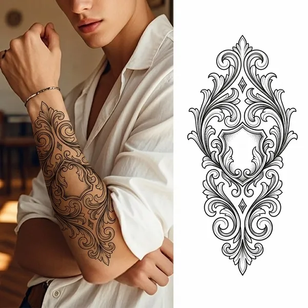 Arm Tattoos - Custom Patch Factory