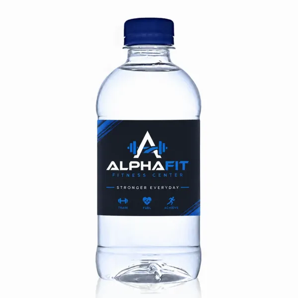 12 oz Bottled Water - Custom Patch Factory