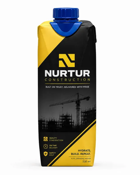 16.9 oz Water Bottle with Aluminum Insulation Inside - Custom Patch Factory