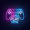 Play Now Neon Sign - Custom Patch Factory