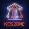 Fun Kids Zone Neon Sign - Custom Patch Factory