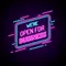 Open For Business Neon Sign - Custom Patch Factory