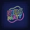 Kids Party Neon Sign - Custom Patch Factory