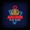 Arcade Play Zone Neon Sign - Custom Patch Factory