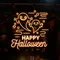 Happy Halloween Two Ghosts Neon Sign - Custom Patch Factory