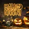 Halloween Neon Sign - Custom Patch Factory