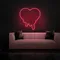 Melting Heart Neon sign - Custom Patch Factory