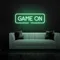 GAME ON Greeny Neon Sign - Custom Patch Factory