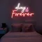 Always And Forever Neon Sign - Custom Patch Factory