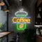 Coffee Neon Sign - Custom Patch Factory