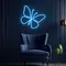 Scribble Butterfly Neon Sign - Custom Patch Factory