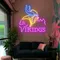 Vikings Neon Sign - Custom Patch Factory