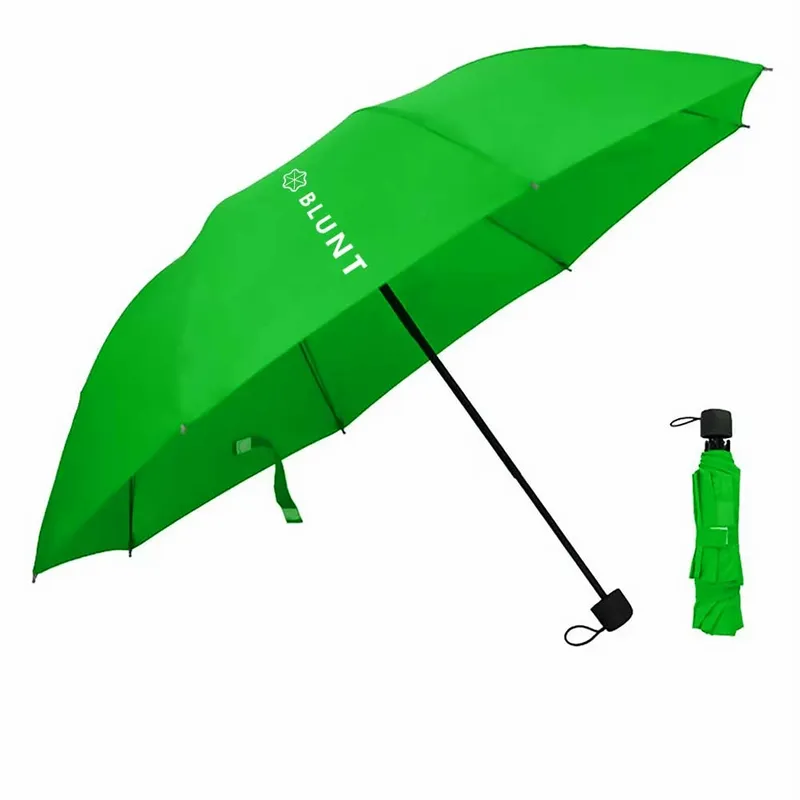 Compact Foldable Umbrella - 42 in Arc - Custom Patch Factory