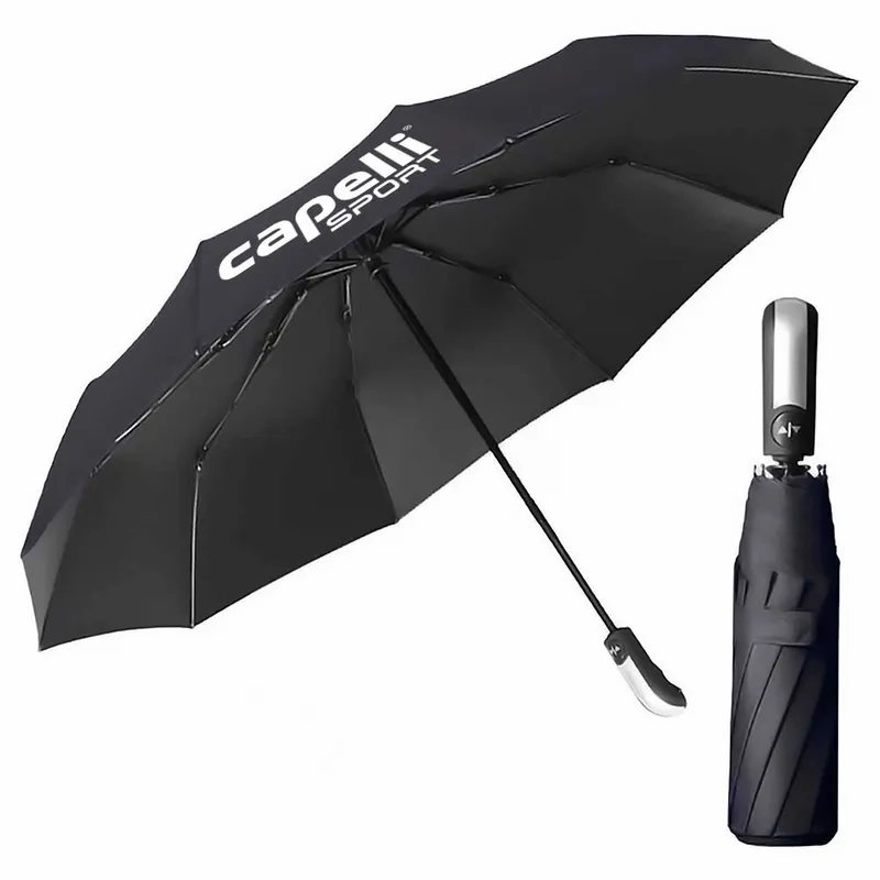 Fiberglass Folding Umbrella - 46 in Arc - Custom Patch Factory