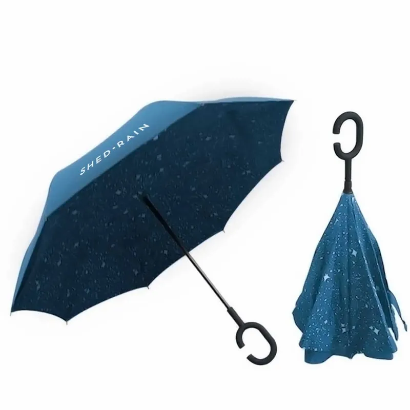 Reverse Open Umbrella - 48 in Arc - Custom Patch Factory