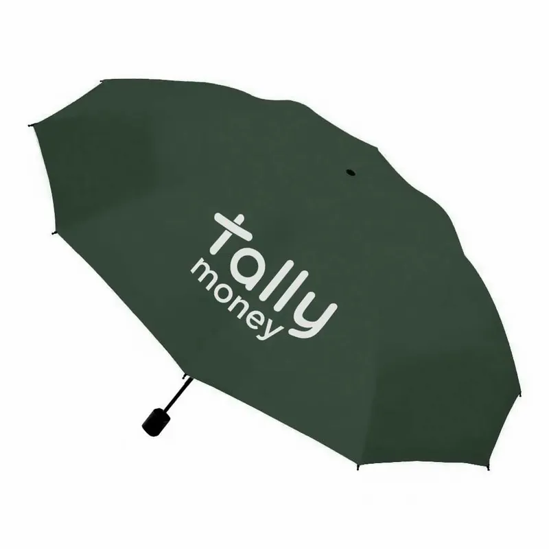 Auto Folding Umbrella - 42 In Arc - Custom Patch Factory