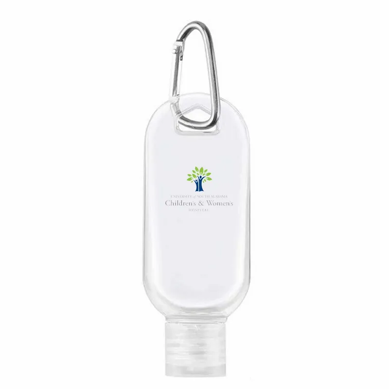 Sanitizer Bottles With Carabiner - Custom Patch Factory