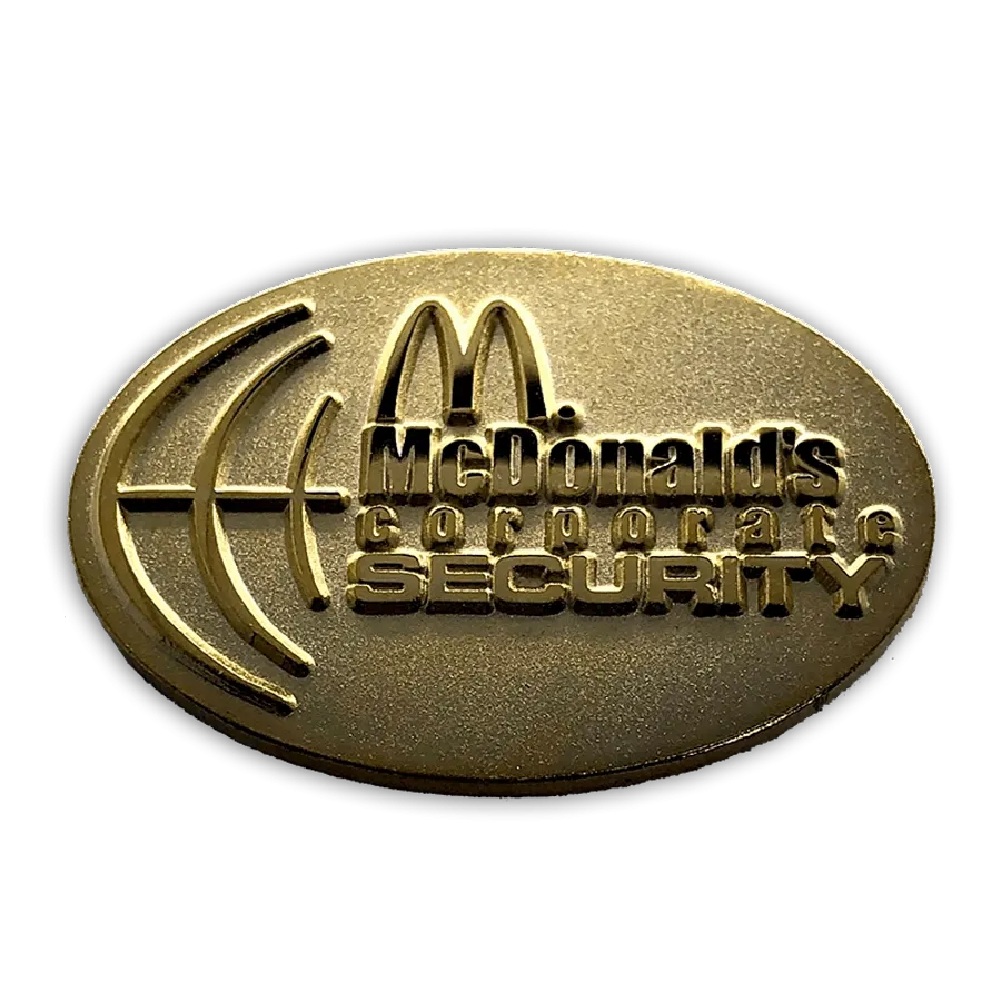 Die Struck Pin - Custom Patch Factory