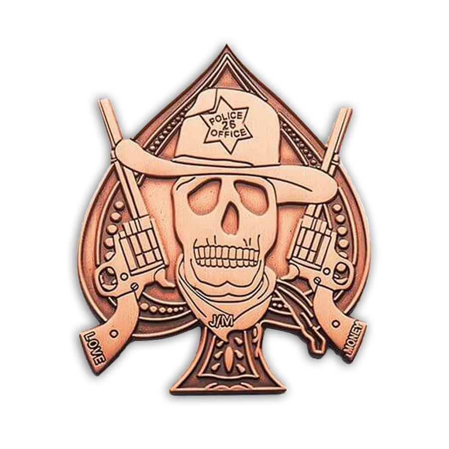 Die Struck Pin - Custom Patch Factory