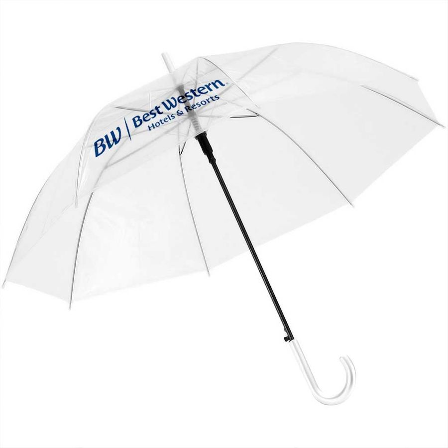 Clear Umbrellas - Custom Patch Factory