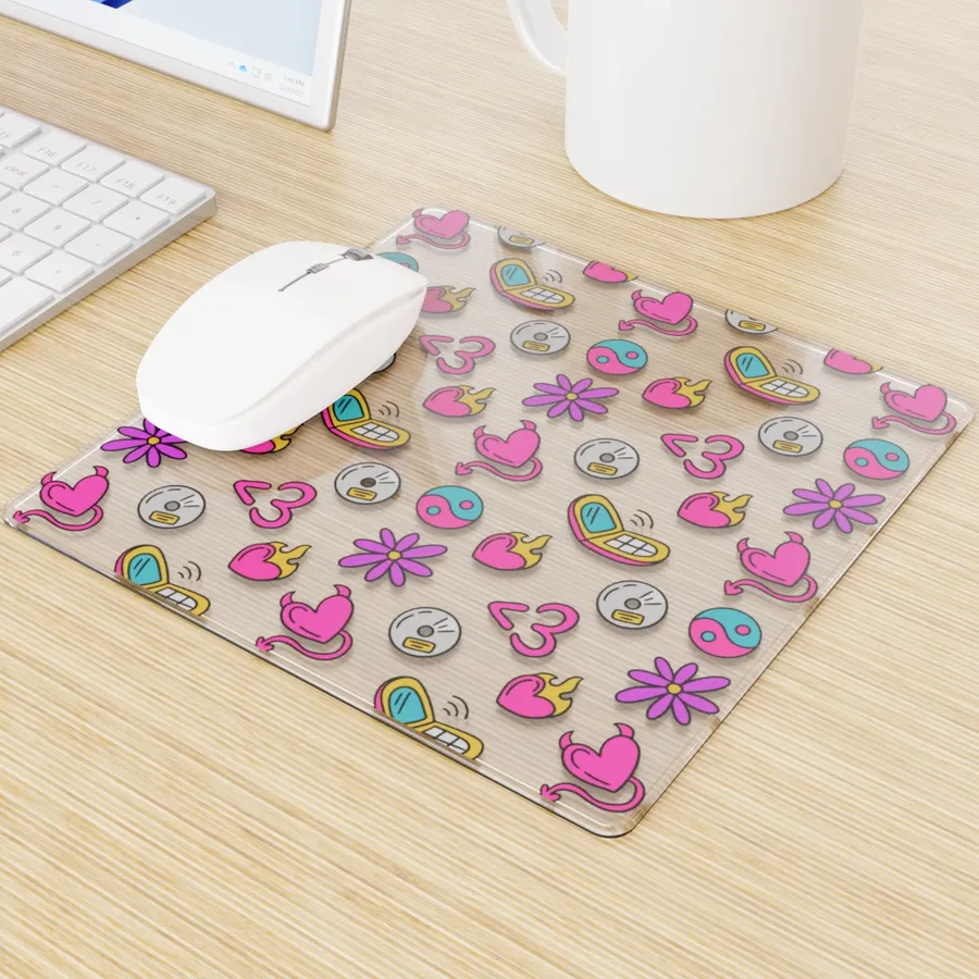 Custom Acrylic Transparent Mouse Pad - Custom Patch Factory