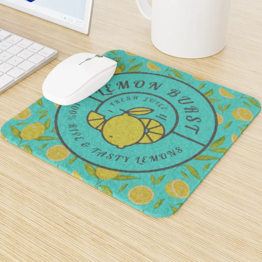 Custom Wool Felt Mouse Pad - Custom Patch Factory