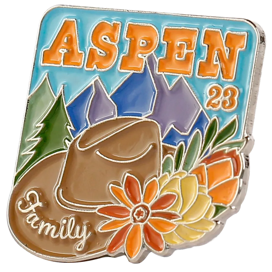 Soft Enamel Pin - Custom Patch Factory