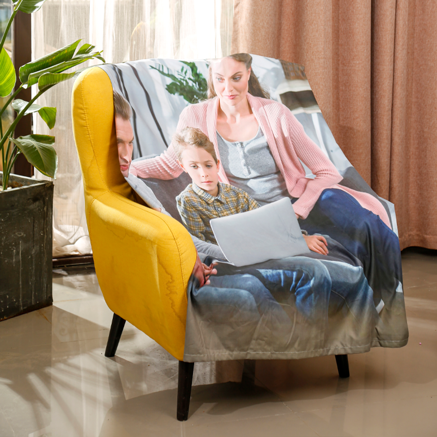Fleece Blanket - Custom Patch Factory