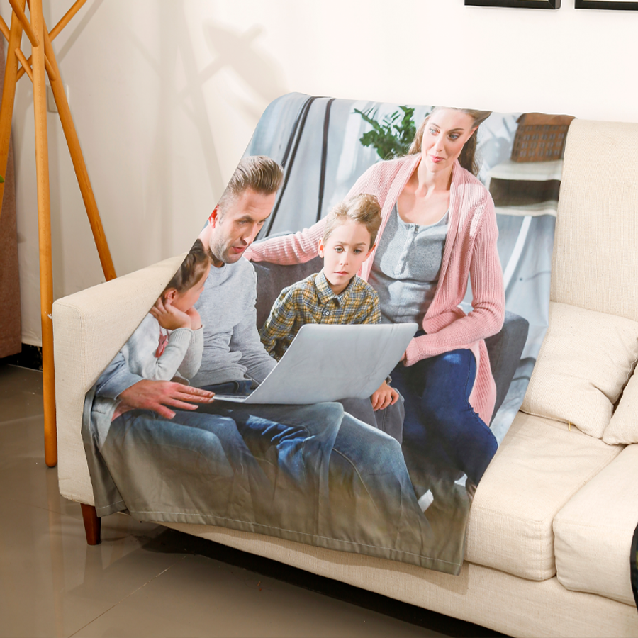 Fleece Blanket - Custom Patch Factory