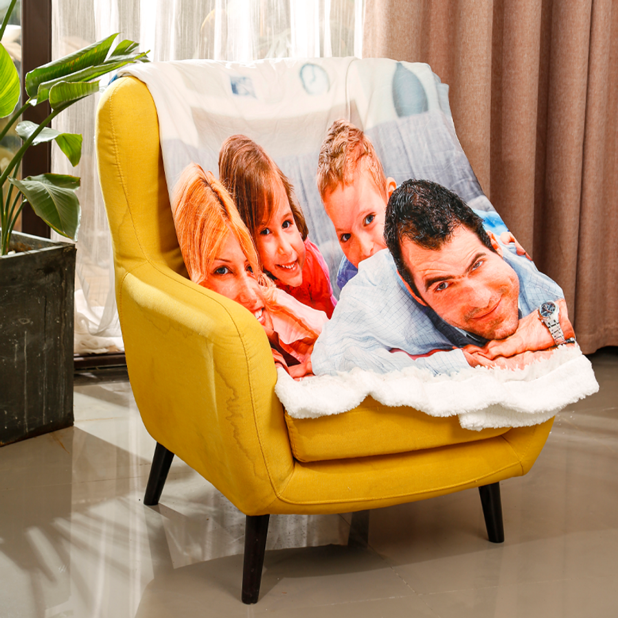 Sherpa Blanket - Custom Patch Factory