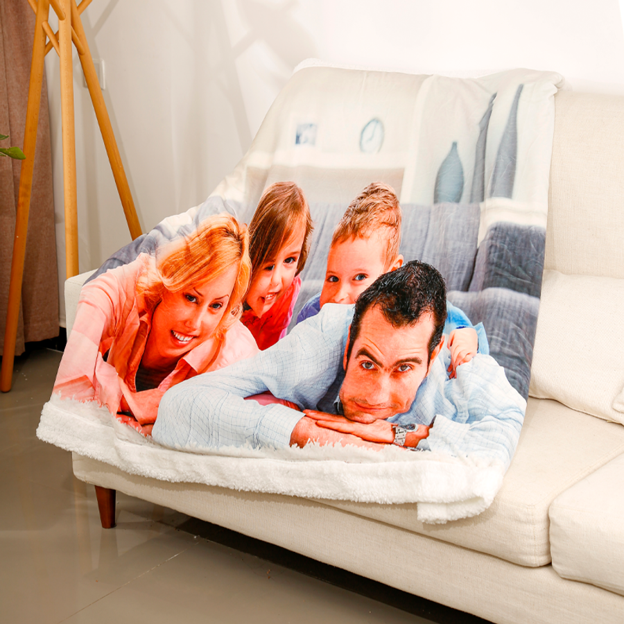 Sherpa Blanket - Custom Patch Factory