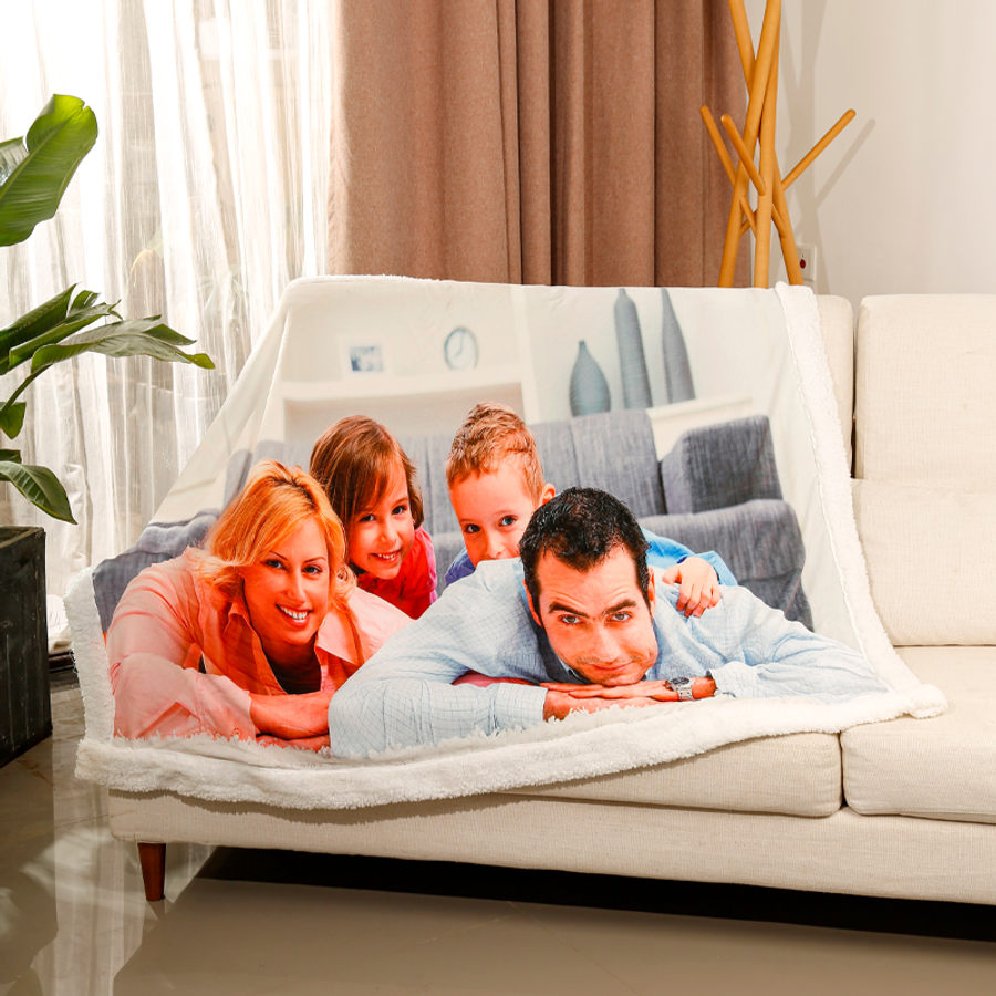 Sherpa Blanket - Custom Patch Factory