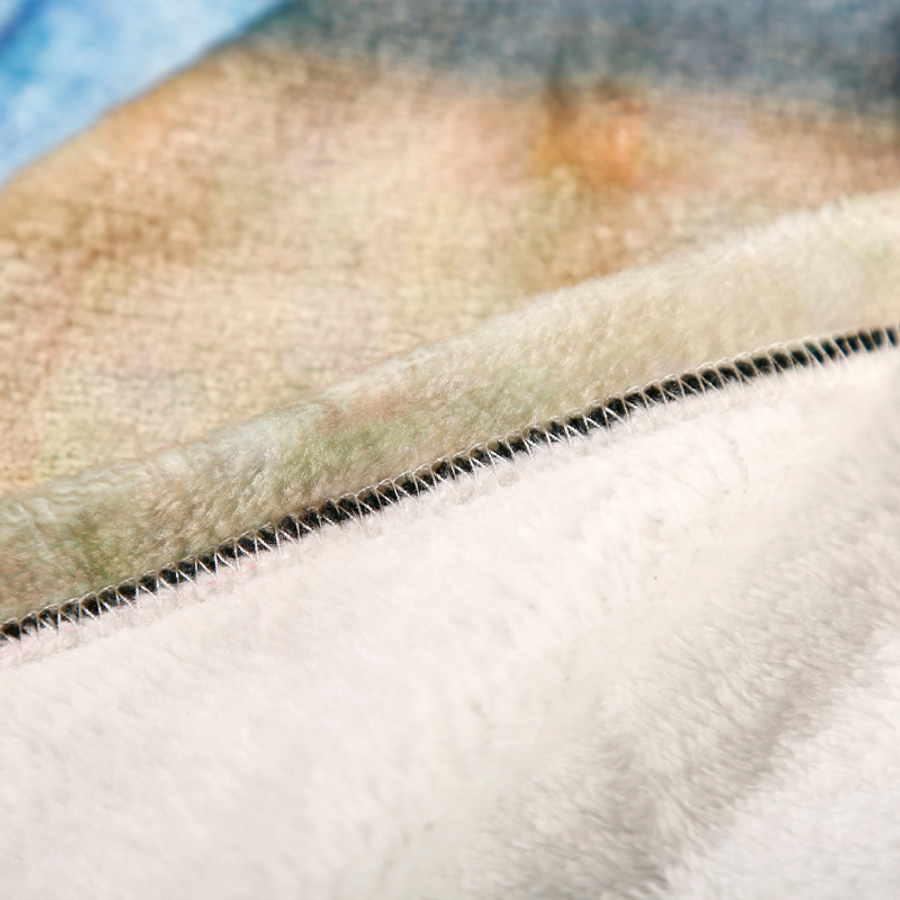 Plush Fleece Blanket - Custom Patch Factory