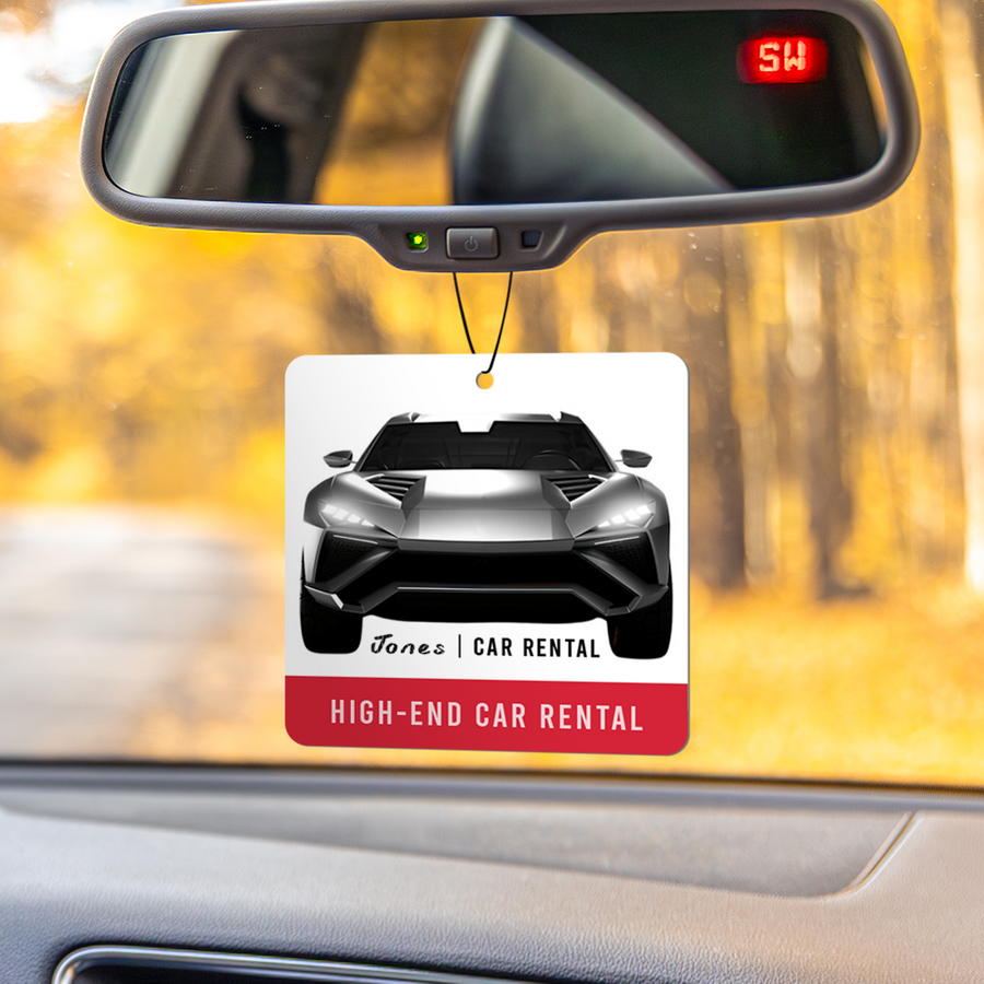 Customized Car Air Freshener - Custom Patch Factory