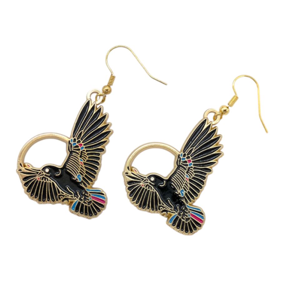 Soft Enamel Metal Earrings - Custom Patch Factory