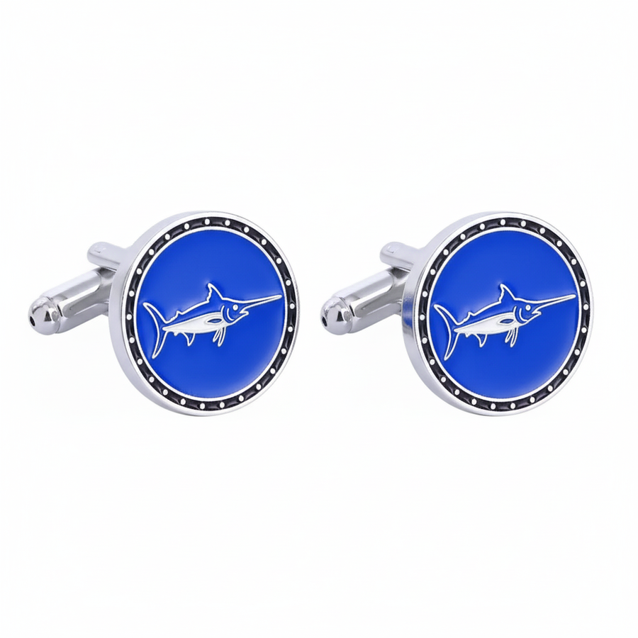 Soft Enamel Cufflinks - Custom Patch Factory