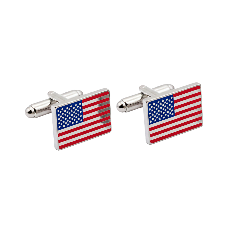 Hard Enamel Cufflinks - Custom Patch Factory