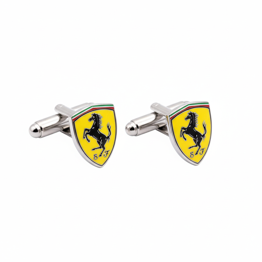 Hard Enamel Cufflinks - Custom Patch Factory