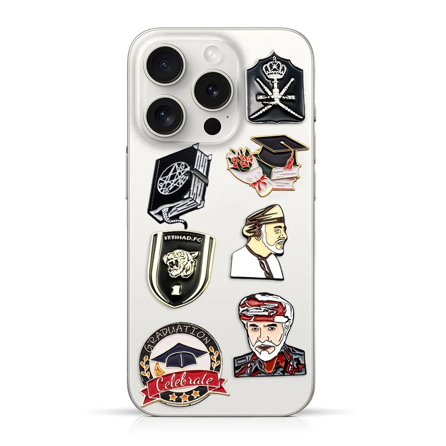 Soft Enamel Metal Sticker - Custom Patch Factory