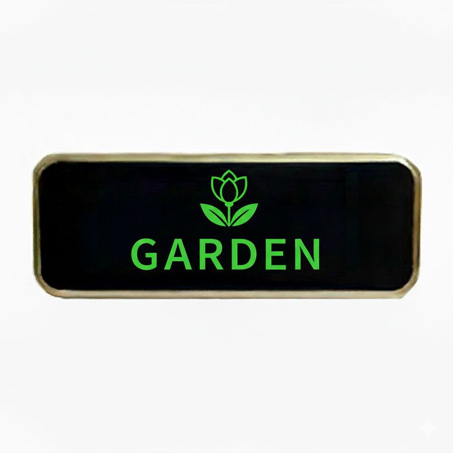 LED Name Badges - Custom Patch Factory